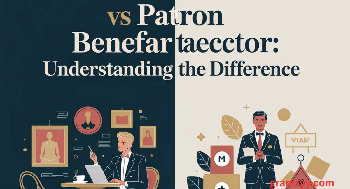 Patron vs Benefactor: Understanding the Difference