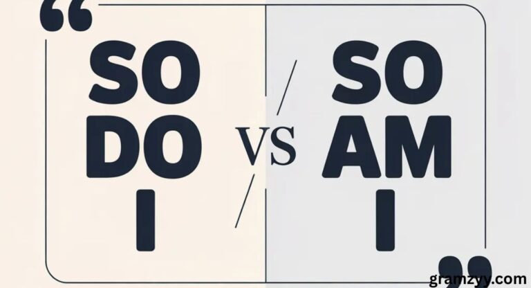 “So Do I” vs “So Am I”: How to Choose the Right Form