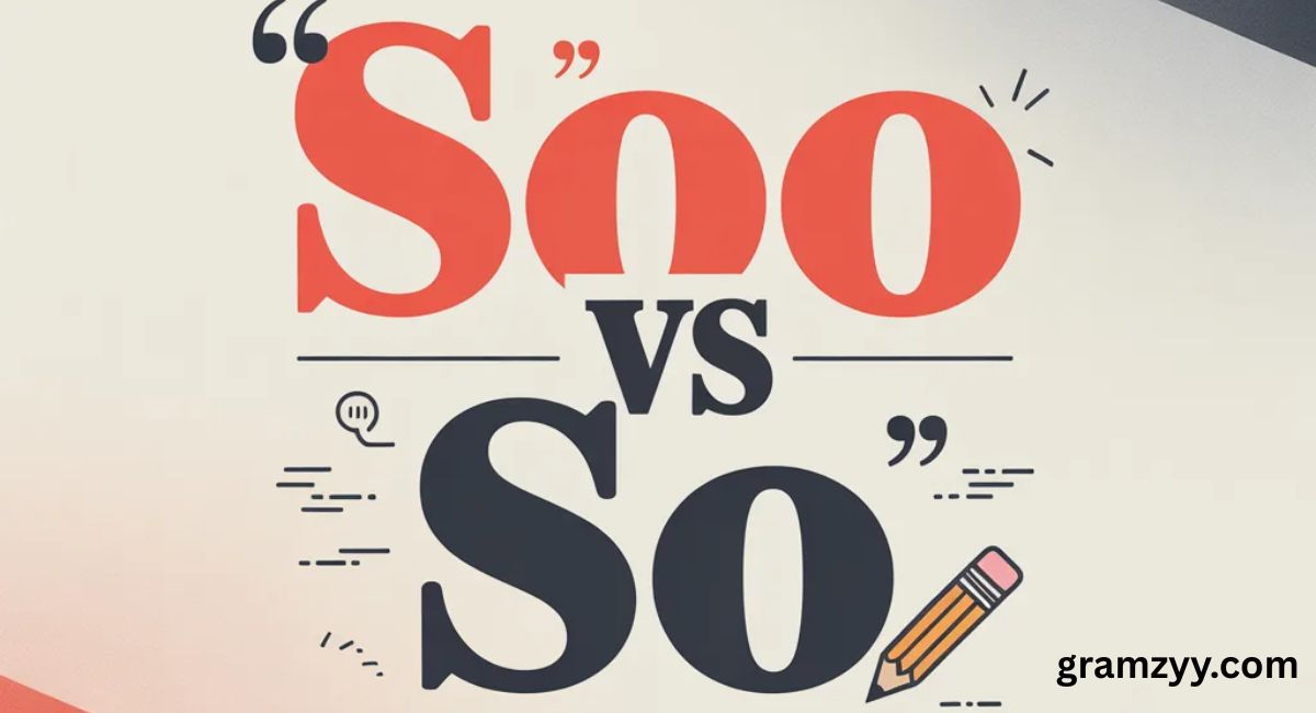 Soo vs So