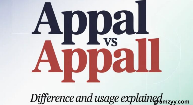 Appal vs Appall — Difference and Usage Explained