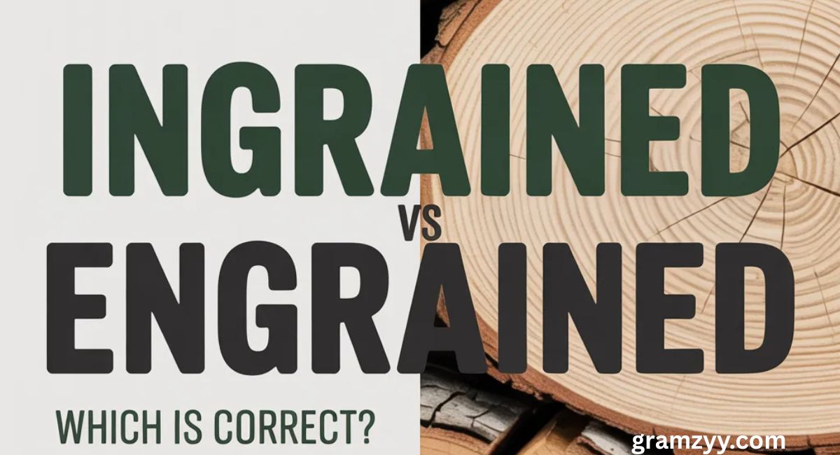 Ingrained vs Engrained: Which is correct?