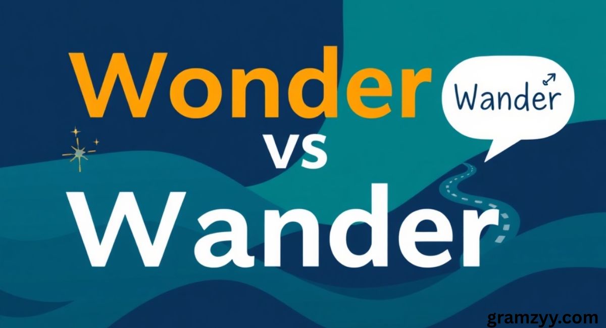 Wonder vs Wander