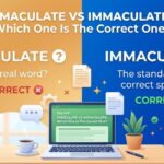 Emaculate vs Immaculate: Which One Is The Correct One?
