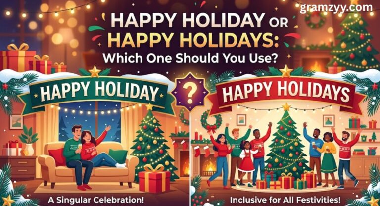 Happy Holiday or Happy Holidays: Which One Should You Use?