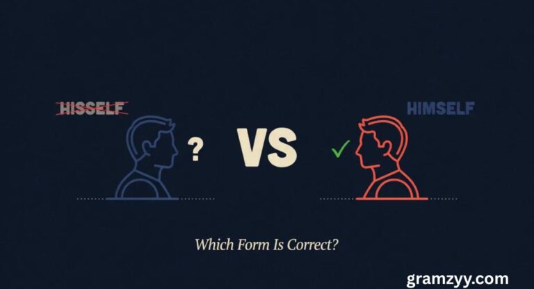 Hisself vs Himself: Which Form Is Correct?
