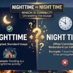 Nighttime vs Night Time: Unraveling the Correct?