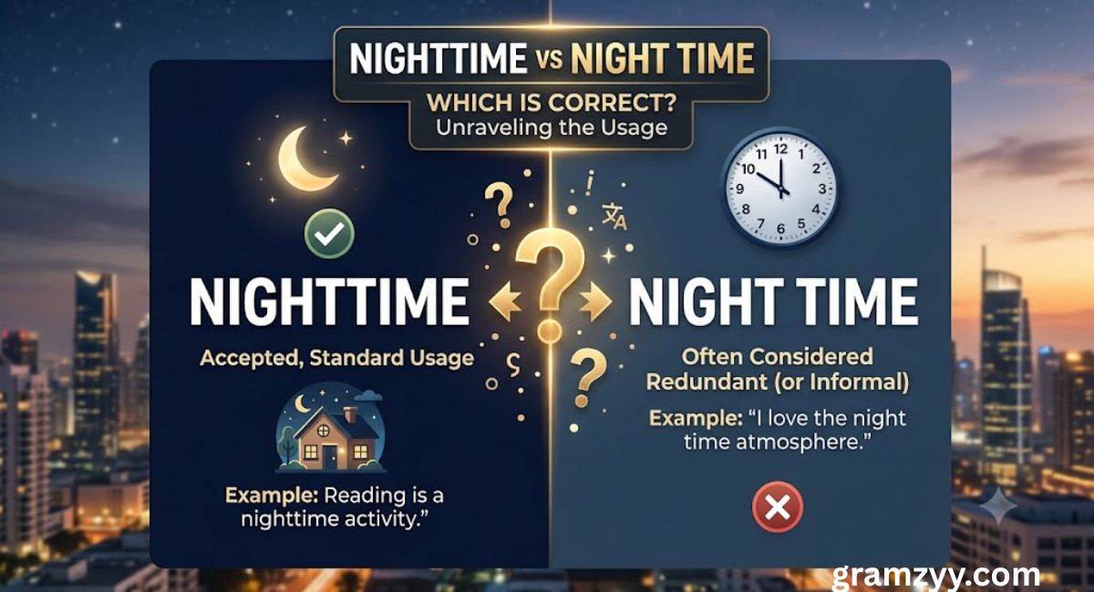 Nighttime vs Night Time: Unraveling the Correct?