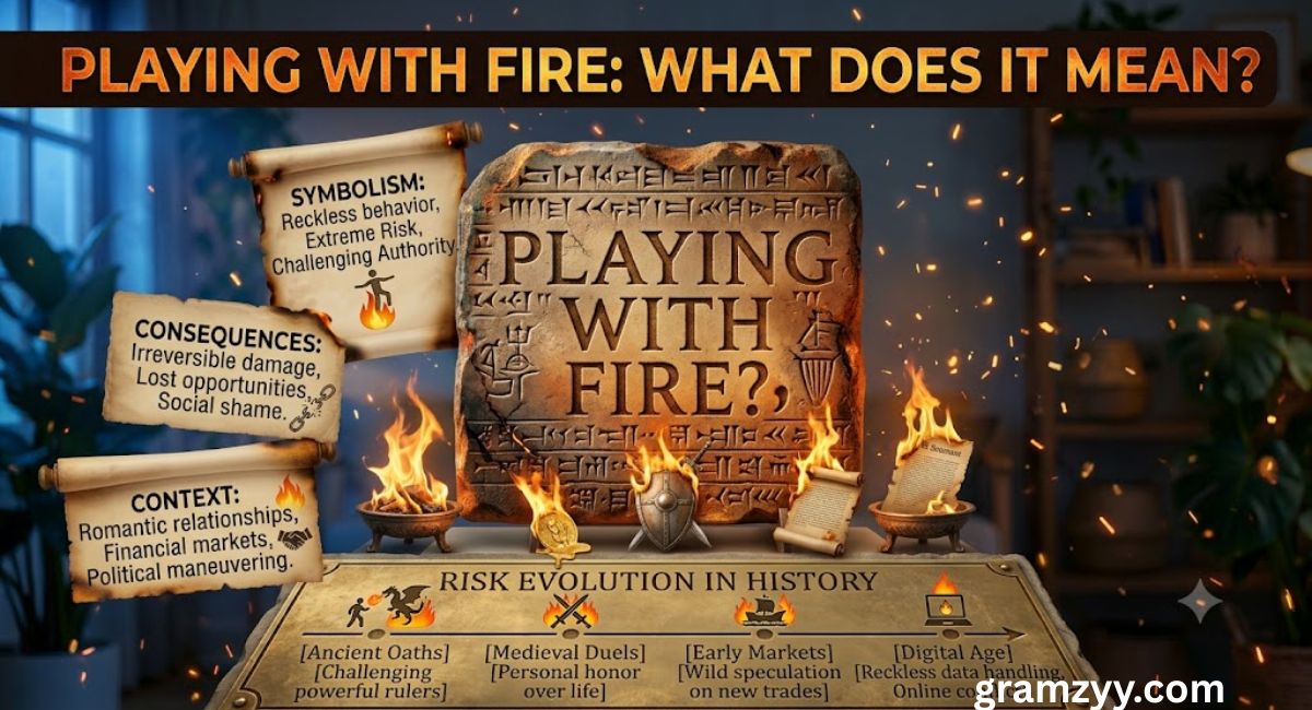 Playing with Fire: What Does It Mean?