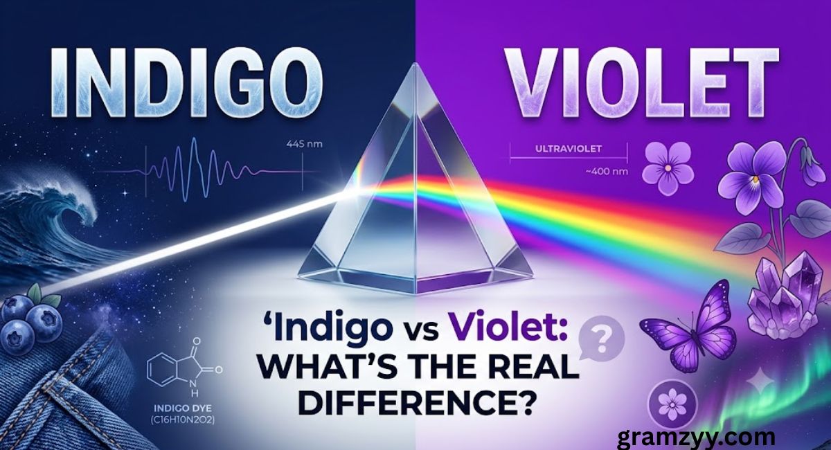 Indigo vs Violet: What’s the Real Difference?