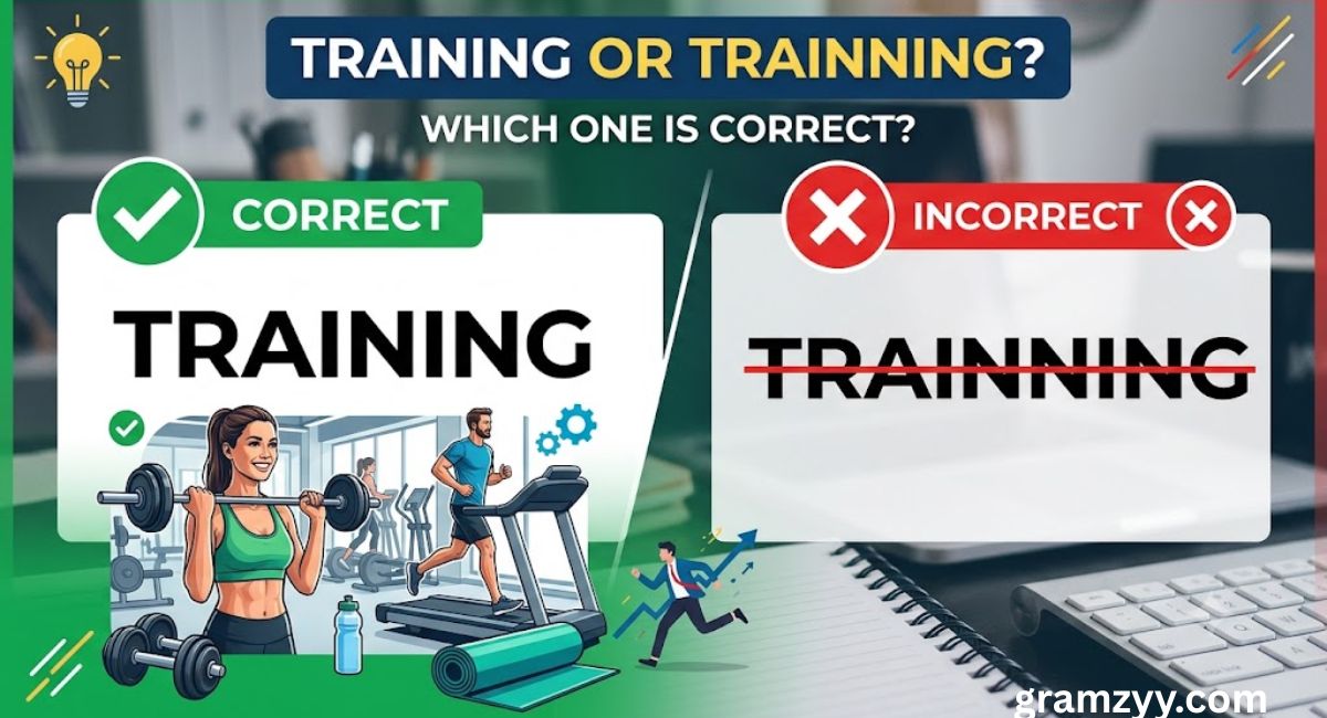 Training or Trainning: Which One Is Correct?