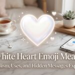 🤍 White Heart Emoji Meaning: Symbolism, Uses, and Hidden Messages Explained